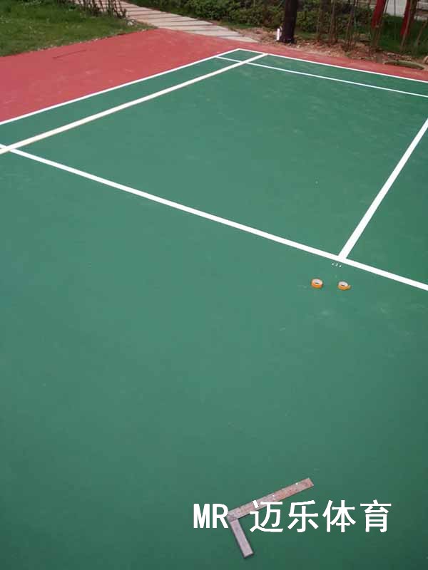 亚美体育(中国)官方网站羽毛球场施工